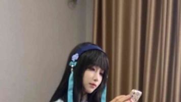 超美coser西施小姐姐玉足把玩直拍